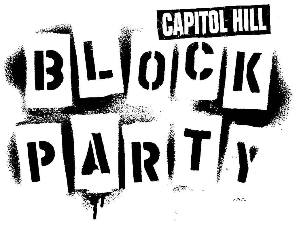 Block party logo