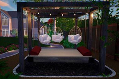 Hobart outdoor living space designers in WA near 98025