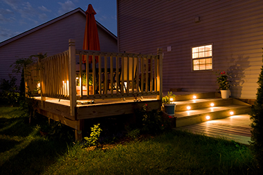 Kent outdoor lighting installation in WA near 98032